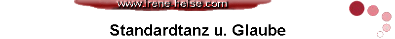 Standardtanz u. Glaube