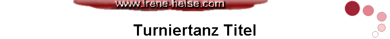 Turniertanz Titel