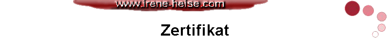Zertifikat